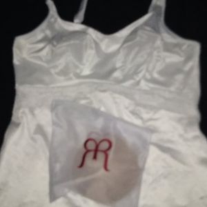 Ruby ribbon cami with petals